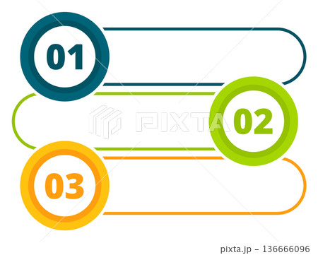 Step labels for infographic data visualization blank frame Step labels for infographic data visualization blank frame 136666096