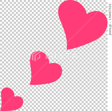 Pink Heart Pink Heart 136667020