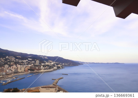 熱海城から見た熱海市街 熱海城から見た熱海市街 136669361