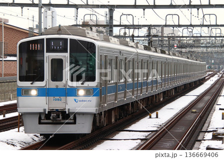 ［OH］冬の小田急線1000形電車（快速急行：新宿⇔小田原） 136669406