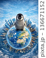 ペンギンと地球環境 136671152
