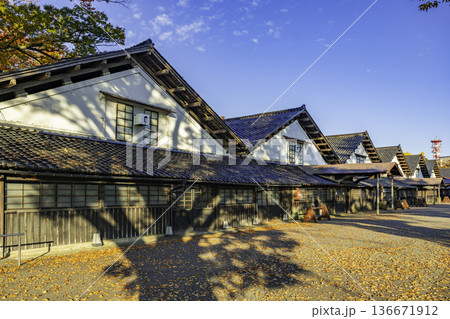 酒田 山居倉庫 山形県酒田市 酒田 山居倉庫 山形県酒田市 136671912