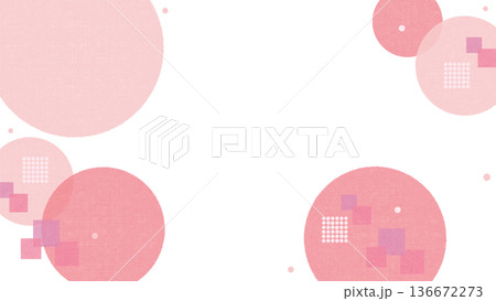 bg素材-ピンク模様2026-3 136672273