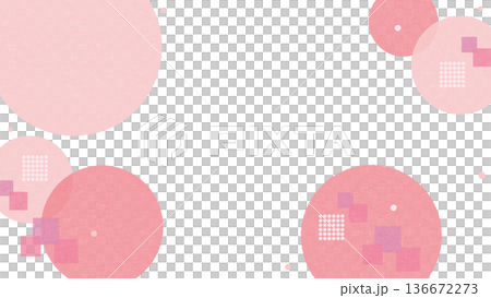 bg素材-ピンク模様2026-3 136672273