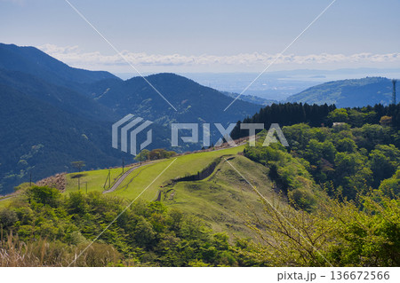 【神奈川県】大野山からの眺め 【神奈川県】大野山からの眺め 136672566
