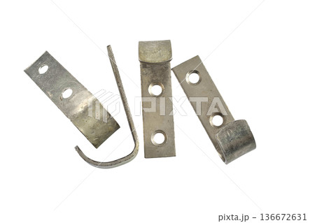 Metal hooks for awnings. Metal hooks for awnings. 136672631