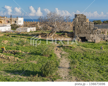 Coastal Sentinel: The Ancient Strategic Fortress of Kelibia 136673896
