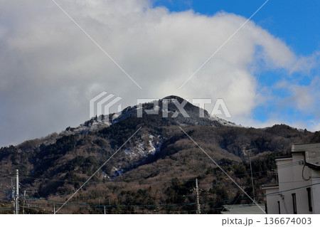 雪が降った比叡山 雪が降った比叡山 136674003