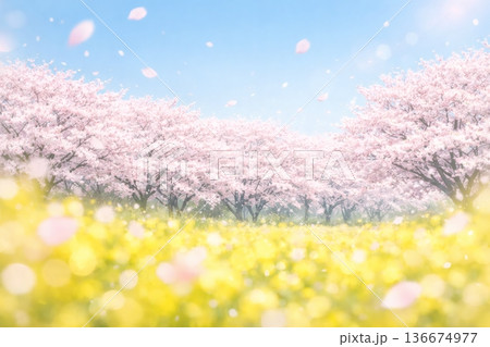 春の風景 136674977