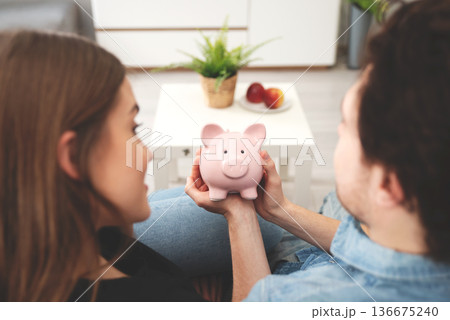 Home budget, family finance concept Home budget, family finance concept 136675240