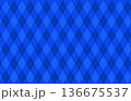 青のアーガイル柄のベクター背景イラスト素材 青のアーガイル柄のベクター背景イラスト素材 136675537