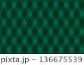 緑のアーガイル柄のベクター背景イラスト素材 緑のアーガイル柄のベクター背景イラスト素材 136675539