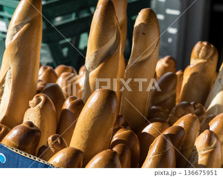 Sun-Kissed Mornings: Fresh Baguettes in Sidi Bou Said Sun-Kissed Mornings: Fresh Baguettes in Sidi Bou Said 136675951