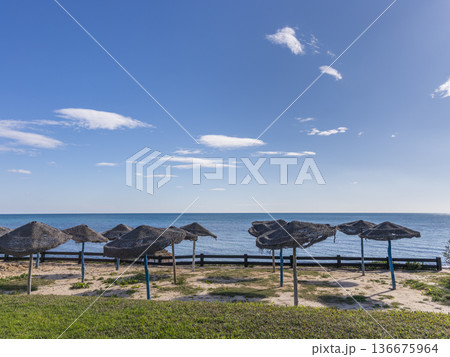 Sunlit Solitude: The Quiet Charm of Tunisias Off-Season Resorts 136675964