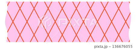 Scrapbooking tape. Decorative washi stripe cute pattern Scrapbooking tape. Decorative washi stripe cute pattern 136676055