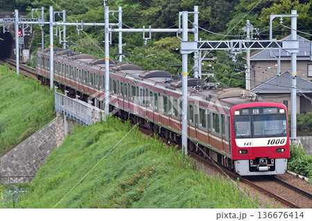 京急久里浜線 YRP野比-京急長沢 京急 1000形 1145編成 京急久里浜線 YRP野比-京急長沢 京急 1000形 1145編成 136676414