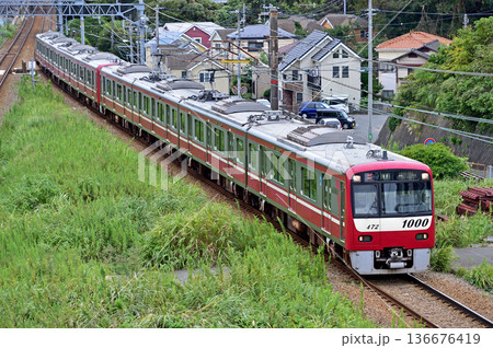 京急久里浜線 京急長沢-YRP野比 京急 1000形 1472編成 京急久里浜線 京急長沢-YRP野比 京急 1000形 1472編成 136676419