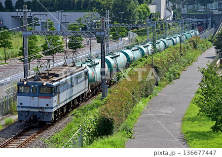 東海道本線 桜木町-東高島 JR貨物 EF65-2090(新鶴見) 東海道本線 桜木町-東高島 JR貨物 EF65-2090(新鶴見) 136677447