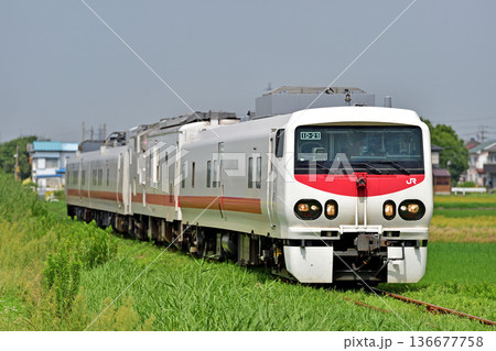久留里線 東横田-馬来田 JR東日本 キヤE193系+マヤ50-5001 Easti-D 久留里線 東横田-馬来田 JR東日本 キヤE193系+マヤ50-5001 Easti-D 136677758