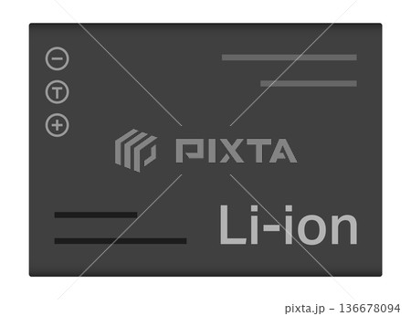 リチウムイオンバッテリー リチウムイオンバッテリー 136678094