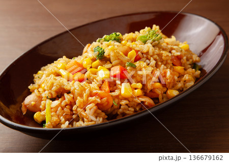 ドライカレー 136679162