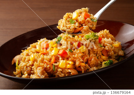 ドライカレー 136679164