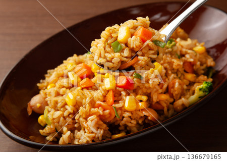 ドライカレー 136679165