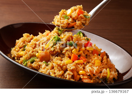ドライカレー 136679167