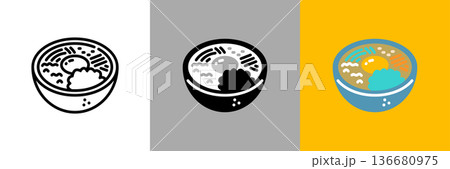 石焼ビビンバのアイコン 石焼ビビンバのアイコン 136680975