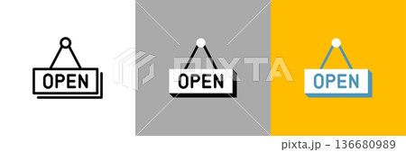 開店のアイコン 136680989