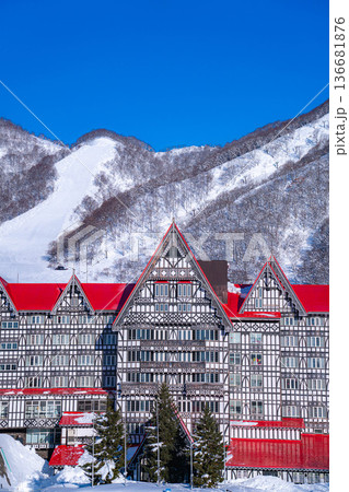 【冬素材】白馬コルチナスキー場【長野県】 136681876