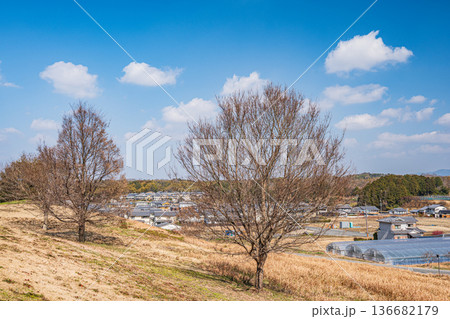 国営飛鳥歴史公園キトラ古墳周辺地区 奈良県明日香村 国営飛鳥歴史公園キトラ古墳周辺地区 奈良県明日香村 136682179