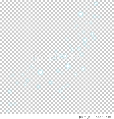 薄い水色のシンプルなキラキラの背景 136682636