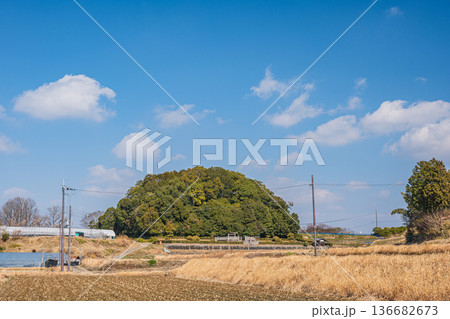 栗原塚穴古墳(天武天皇陵) 奈良県明日香村 栗原塚穴古墳(天武天皇陵) 奈良県明日香村 136682673