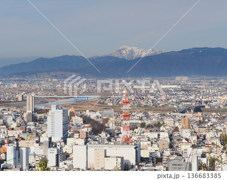 金華山ドライブウエィからの景色 金華山ドライブウエィからの景色 136683385