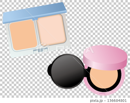Powder foundation and cushion foundation 136684801