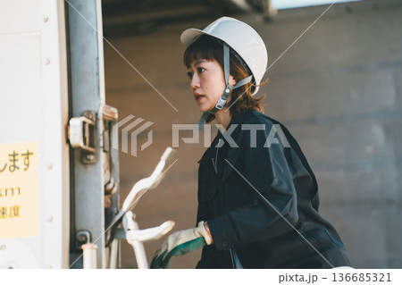 truck driver truck driver 136685321