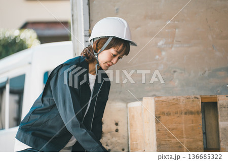 truck driver truck driver 136685322
