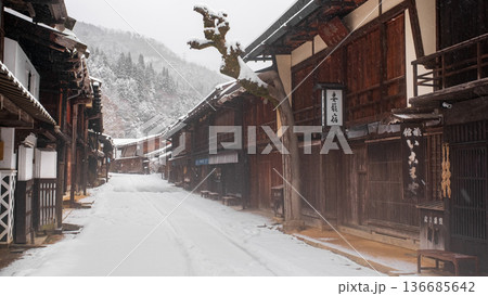 妻籠宿（冬） 136685642