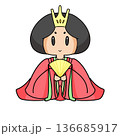 お雛様 136685917