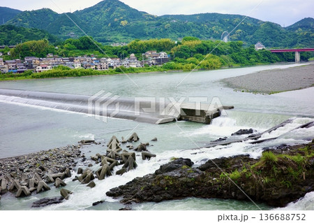 東海道五十三次・蒲原宿富士川橋 136688752