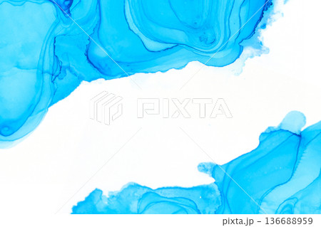 アルコールインク 大人綺麗な背景画像 136688959