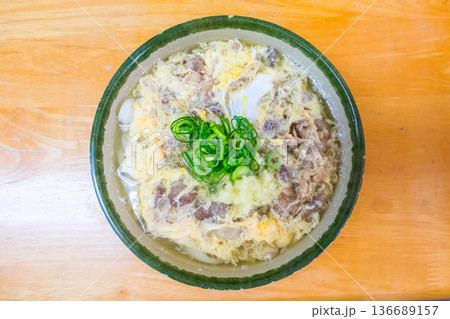 讃岐うどんの真俯瞰 讃岐うどんの真俯瞰 136689157