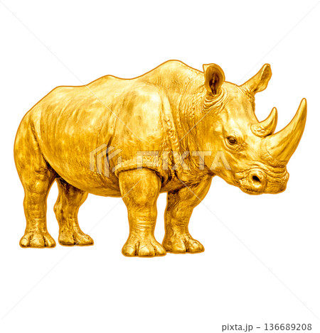 金色の像-サイ 136689208