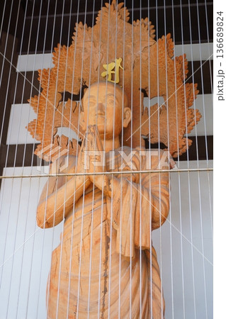 覚王山日泰寺 山門の仏像(阿難損者) 覚王山日泰寺 山門の仏像(阿難損者) 136689824