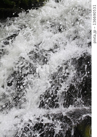 River close up in the Alpes in France River close up in the Alpes in France 136690531