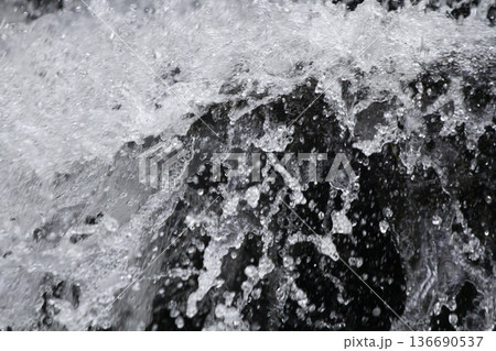 River close up in the Alpes in France River close up in the Alpes in France 136690537