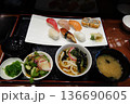 豪華客船ダイヤモンドプリンセスでの和食の食事　 136690605