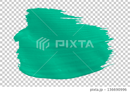 green brush isolated on transparent background green brush watercolor green brush isolated on transparent background green brush watercolor 136690996