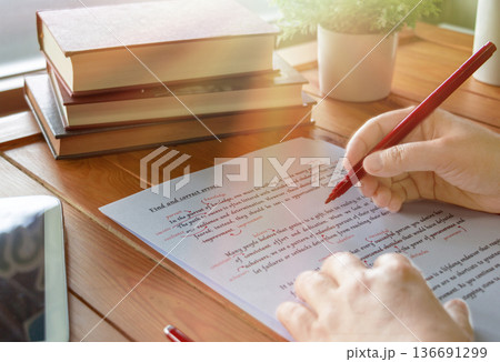 proofreading paper on process of service 136691299